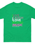 Live Laugh Love House Music Unisex classic tee