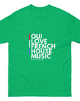 Oui Love French House Music Unisex classic tee