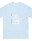 Oui Love French House Music Unisex classic tee