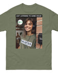 Just Listening to Some House v2 Unisex classic tee