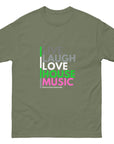 Live Laugh Love House Music Unisex classic tee