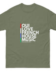 Oui Love French House Music Unisex classic tee