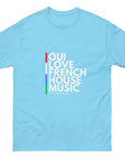 Oui Love French House Music Unisex classic tee
